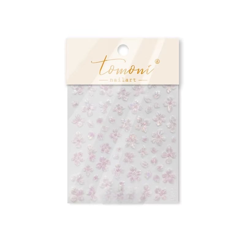 Abtibilduri unghii 3D Marquise, STICKER02, Roz