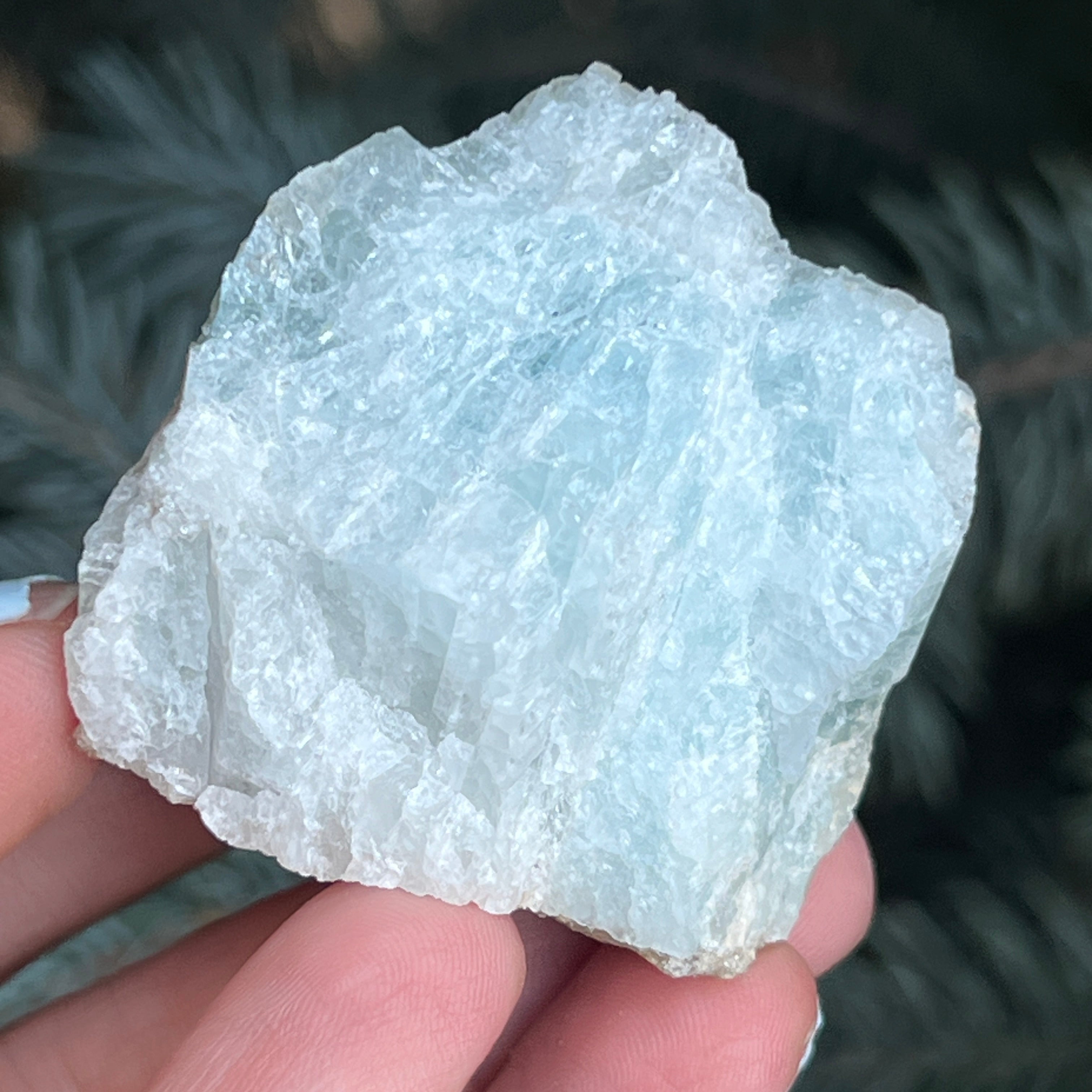 Acvamarin Pakistan piatra bruta model pk13