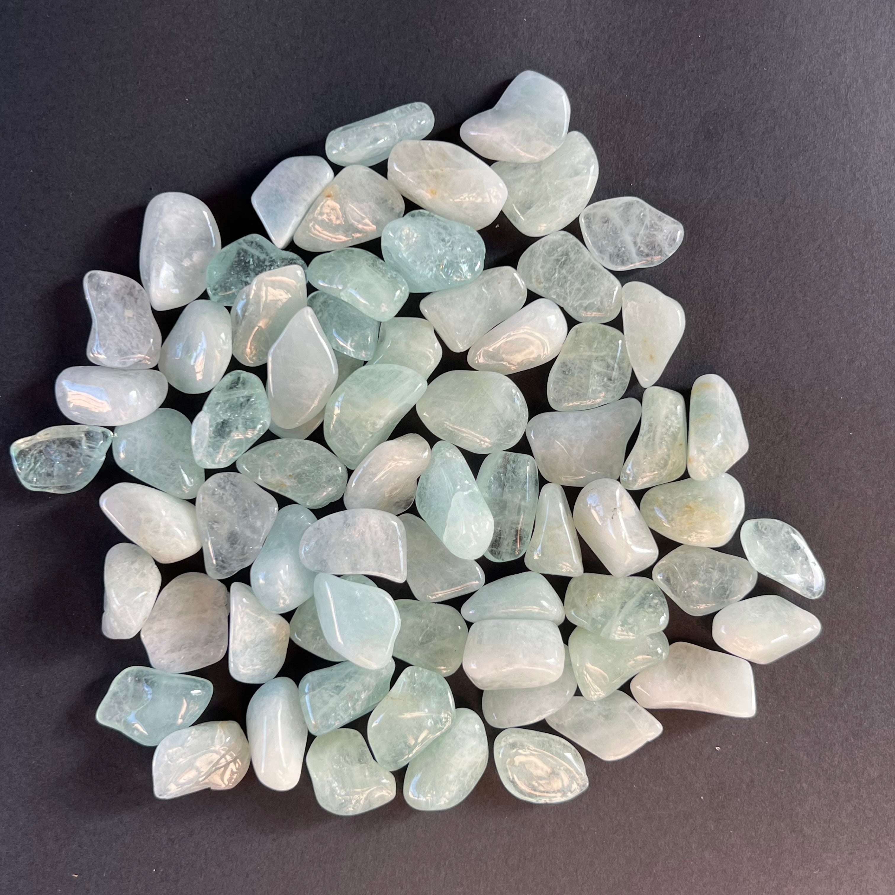 Acvamarin piatra rulata