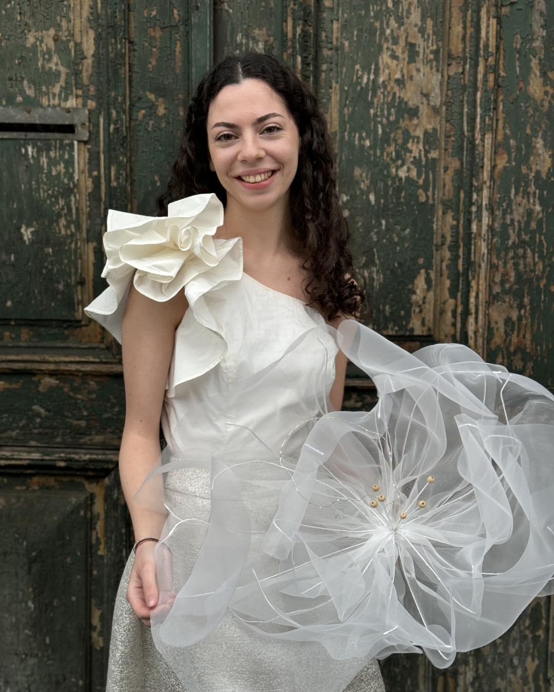 Ada Rose Top Alb - 38 EU