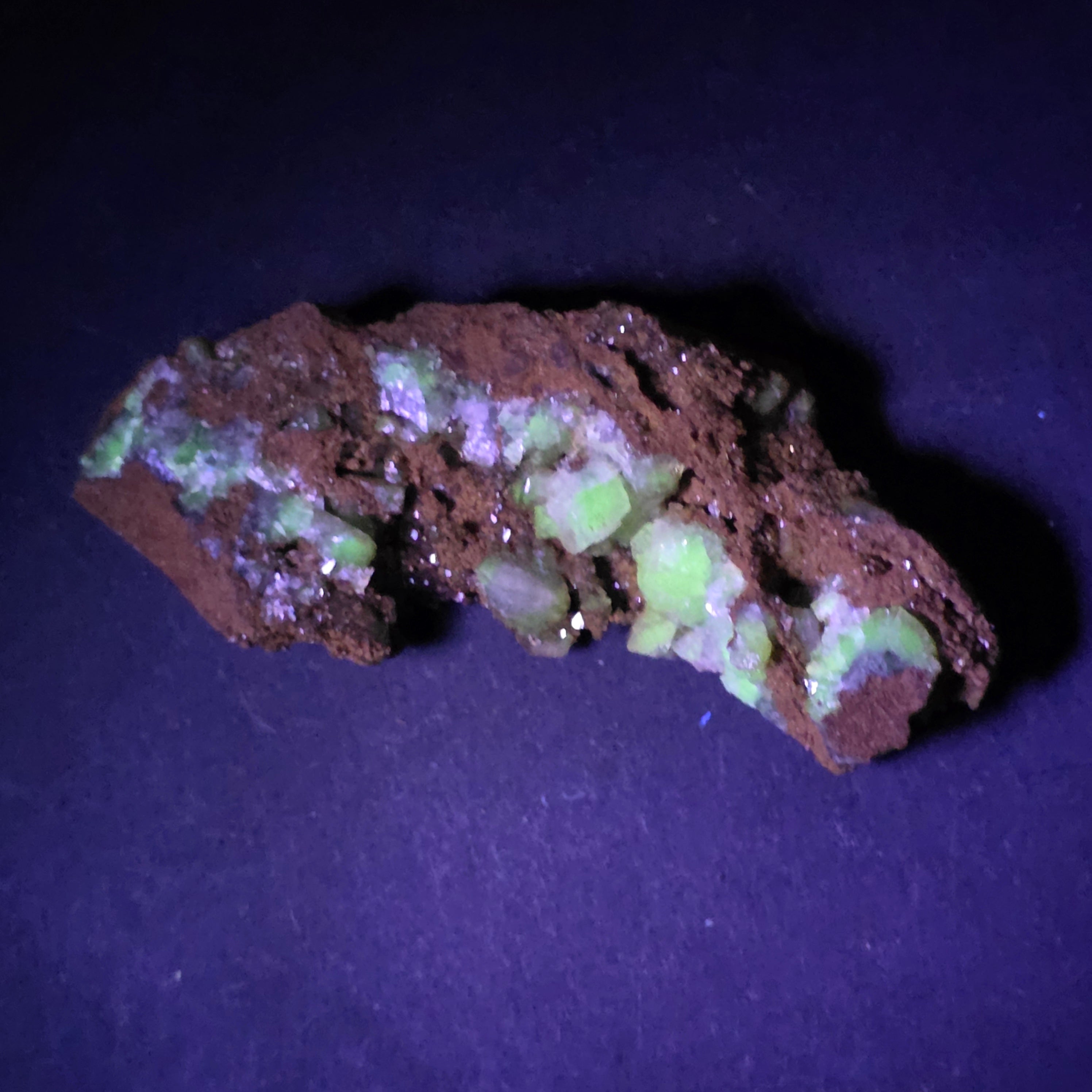 Adamit din Mexic – specimen mineral natural | Model 7