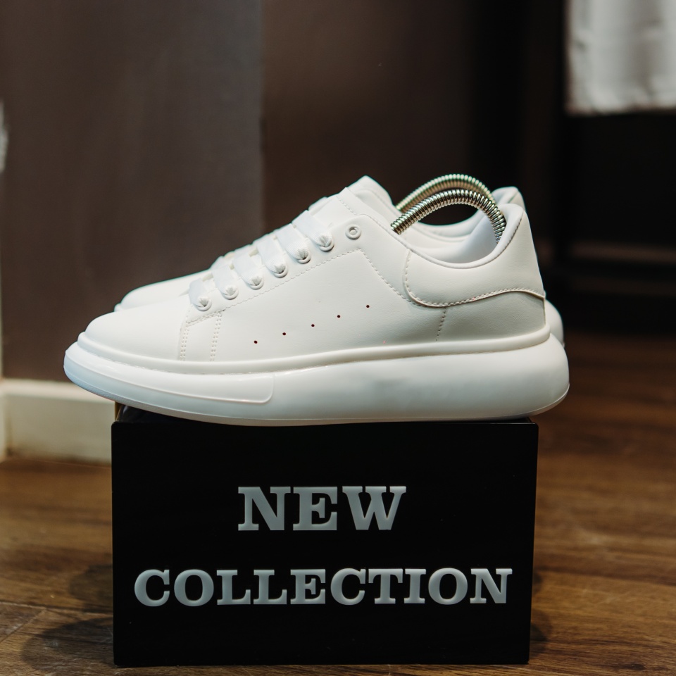ADIDASI ALEXANDER GLOSSY FULL-WHITE ABMQ18(095-2) (MĂRIME: 42)