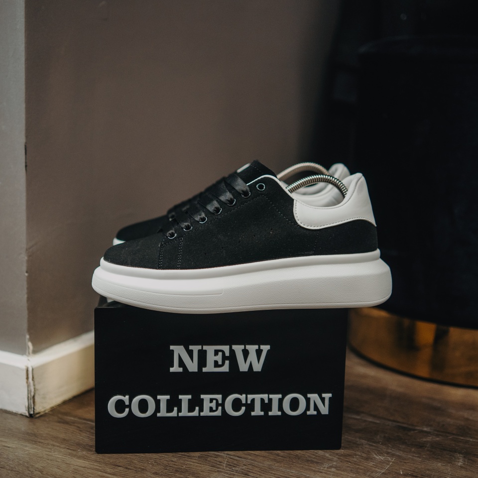 ADIDASI ALEXANDER VELVET BLACK-WHITE ABMQ15(090-1) (MĂRIME: 39)