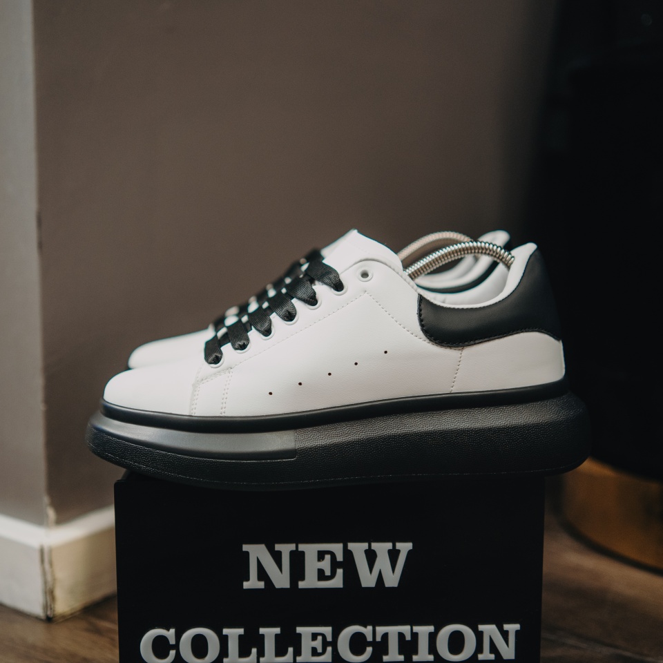 ADIDASI ALEXANDER WHITE-BLACK ABMQ11(088-6) (MĂRIME: 43)