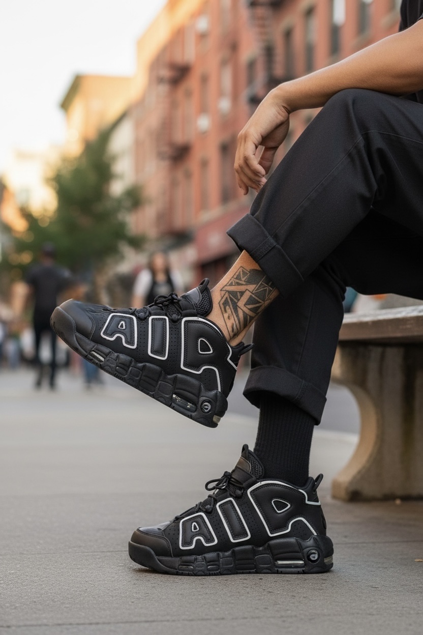 Adidasi barbati casual albi AIR80