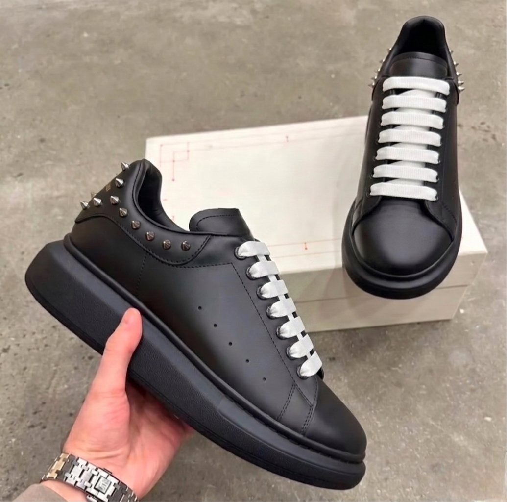 Adidasi barbati casual amq negri 6626 N17-3