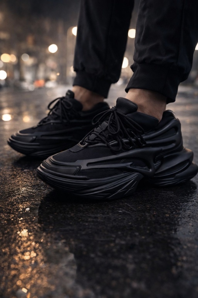 ADIDASI BARBATI SNEAKERS BLACK ABBM1(063) (MĂRIME: 40)