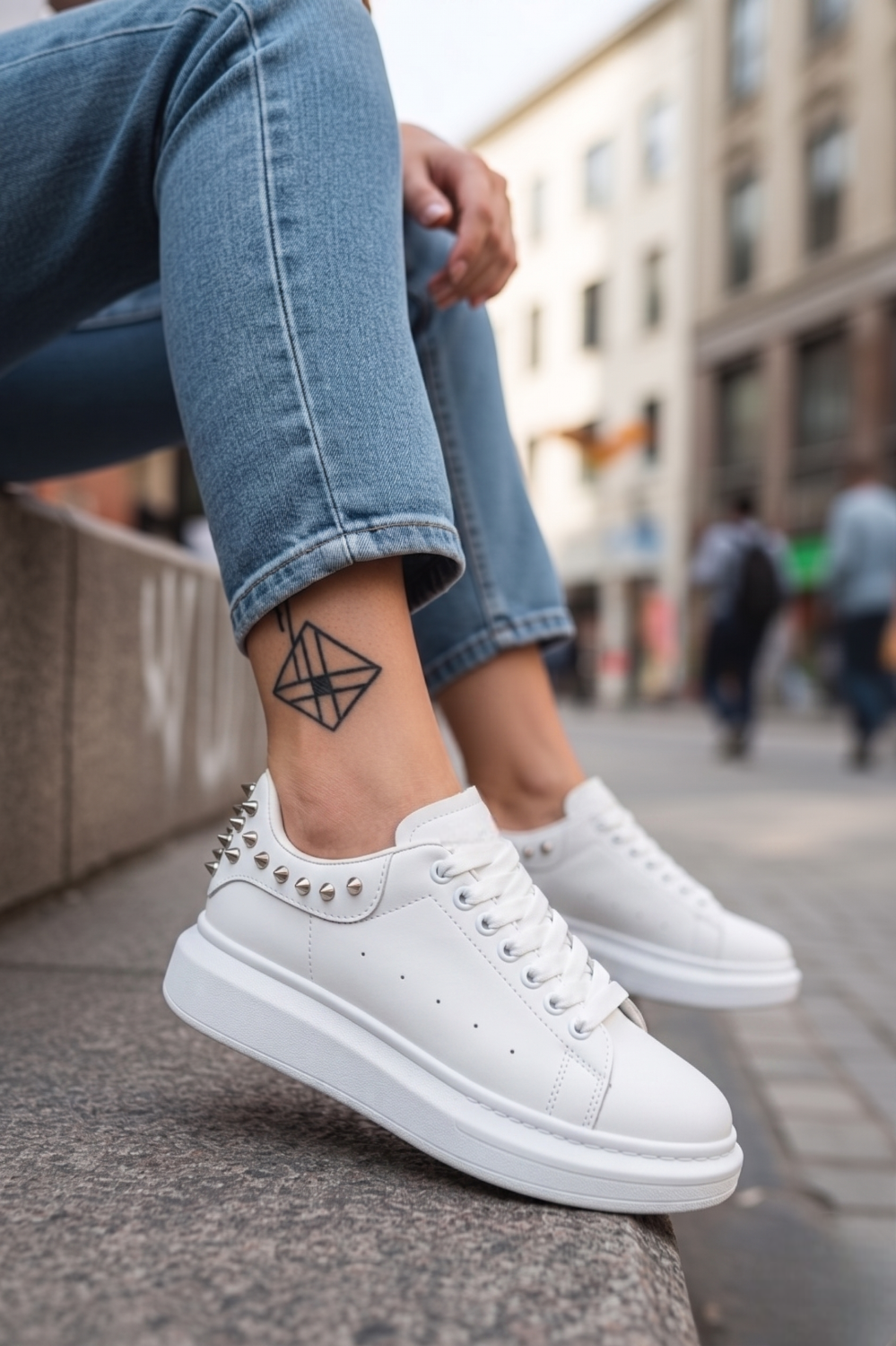 Adidasi dama albi casual 6626 N17-3