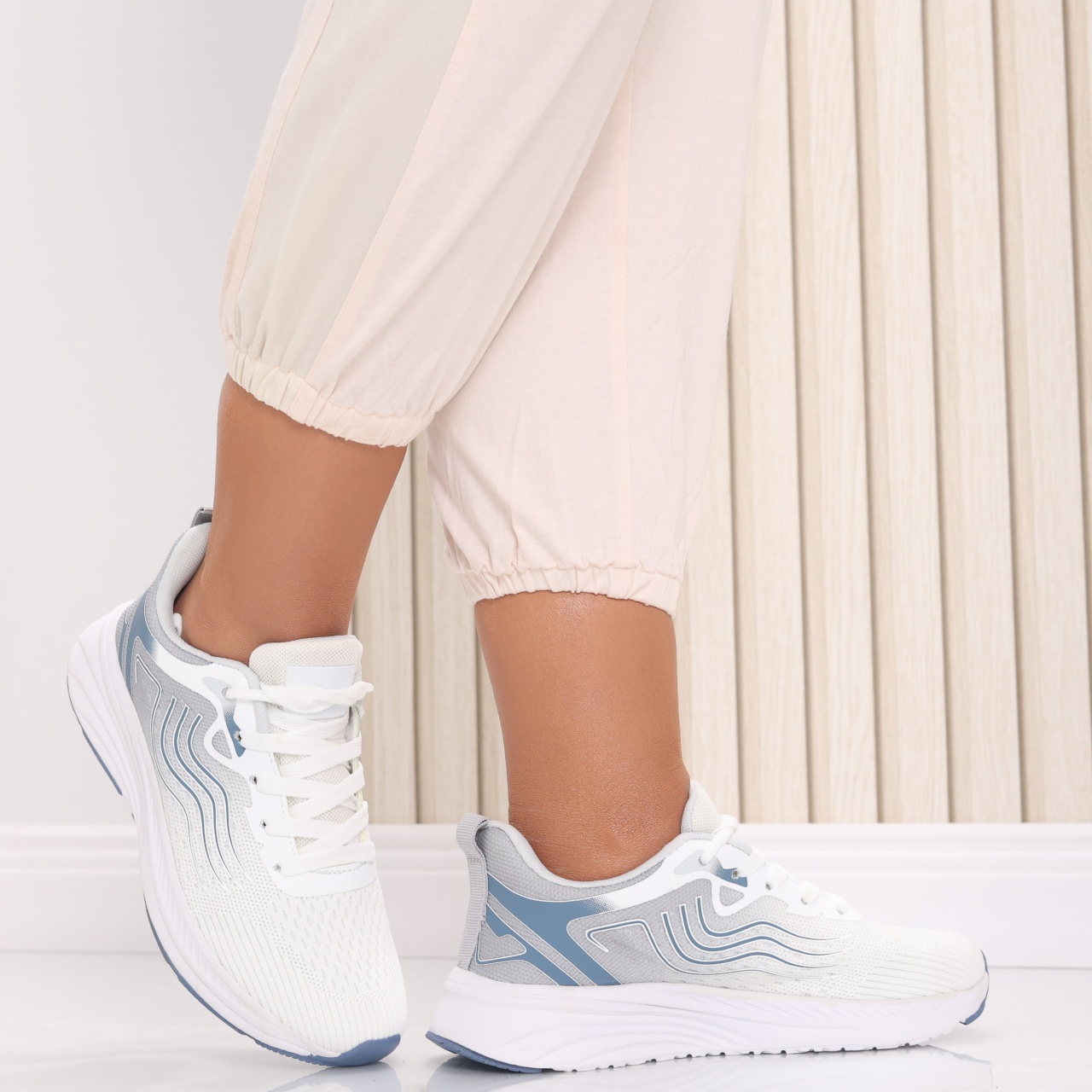 Adidasi dama Albi din Textil Mery - poza 4