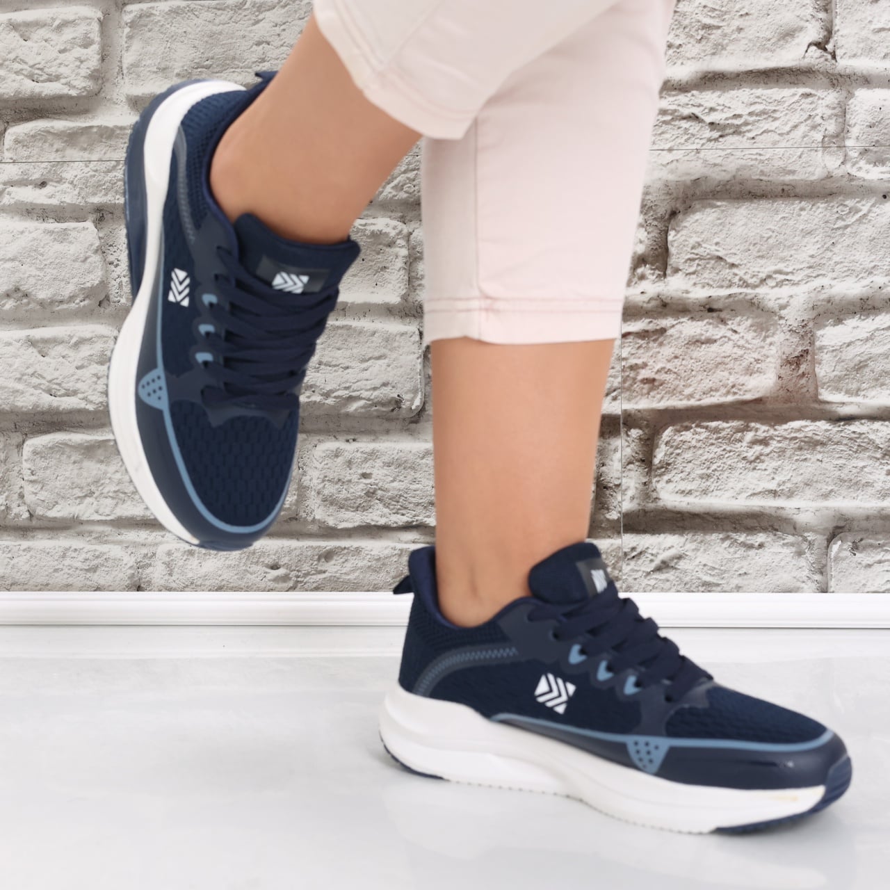 Adidasi dama Bleumarin din Textil Dalon - poza 5