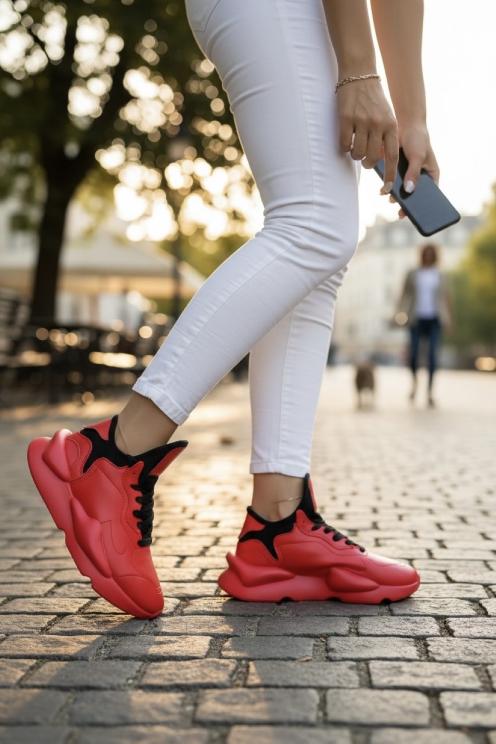 Adidasi dama rosi casual inalti H9 N14-3