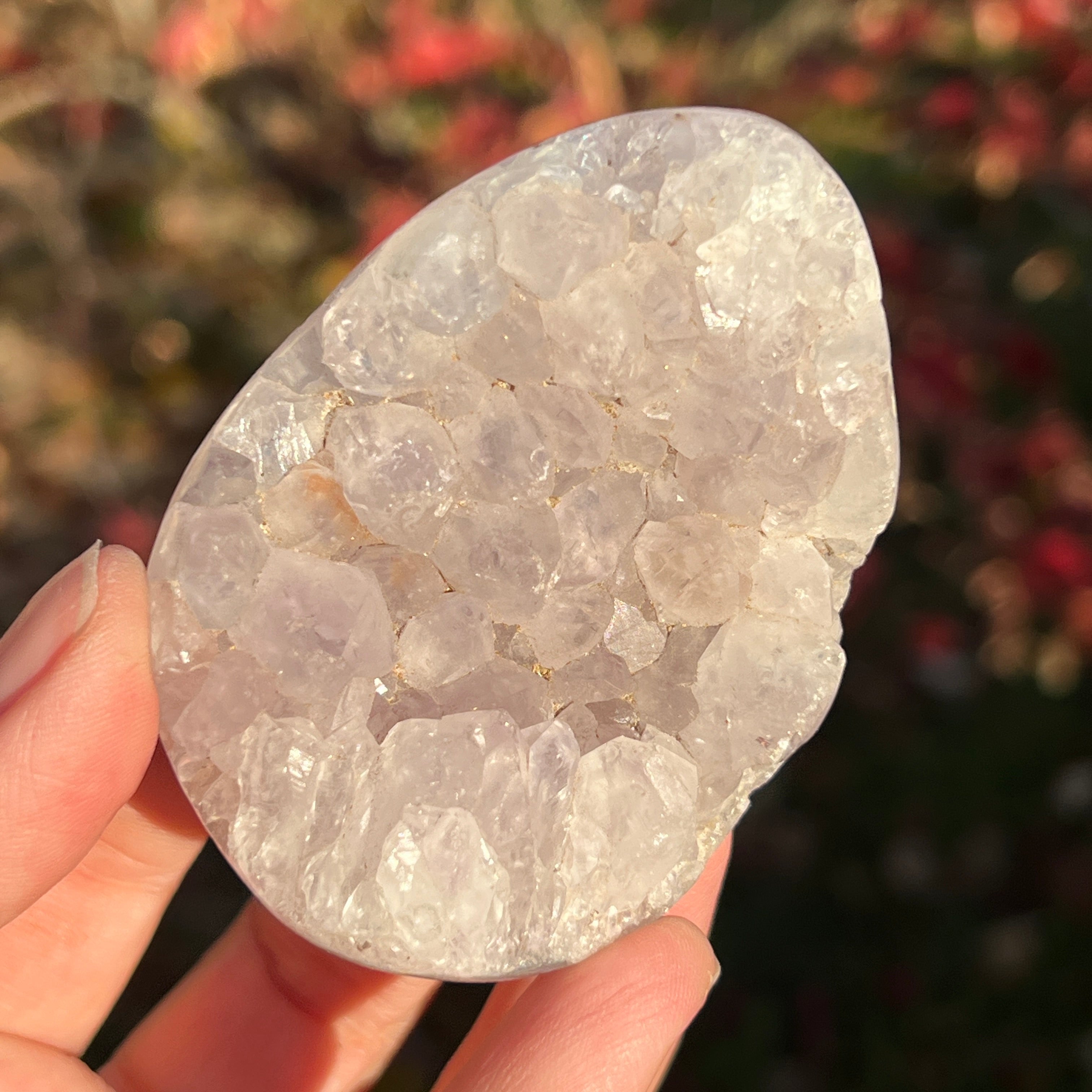 Agat cu cristale de ametist – Floare de mină unicat | Model 3