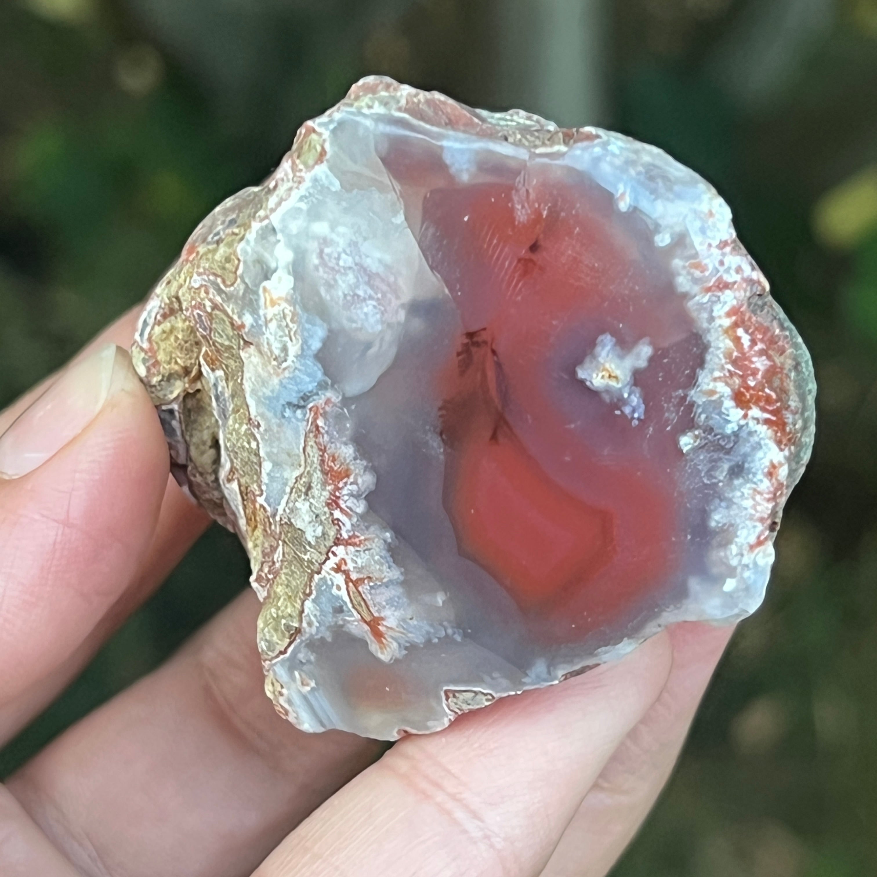 Agat de Botswana, nodul agat river model 12