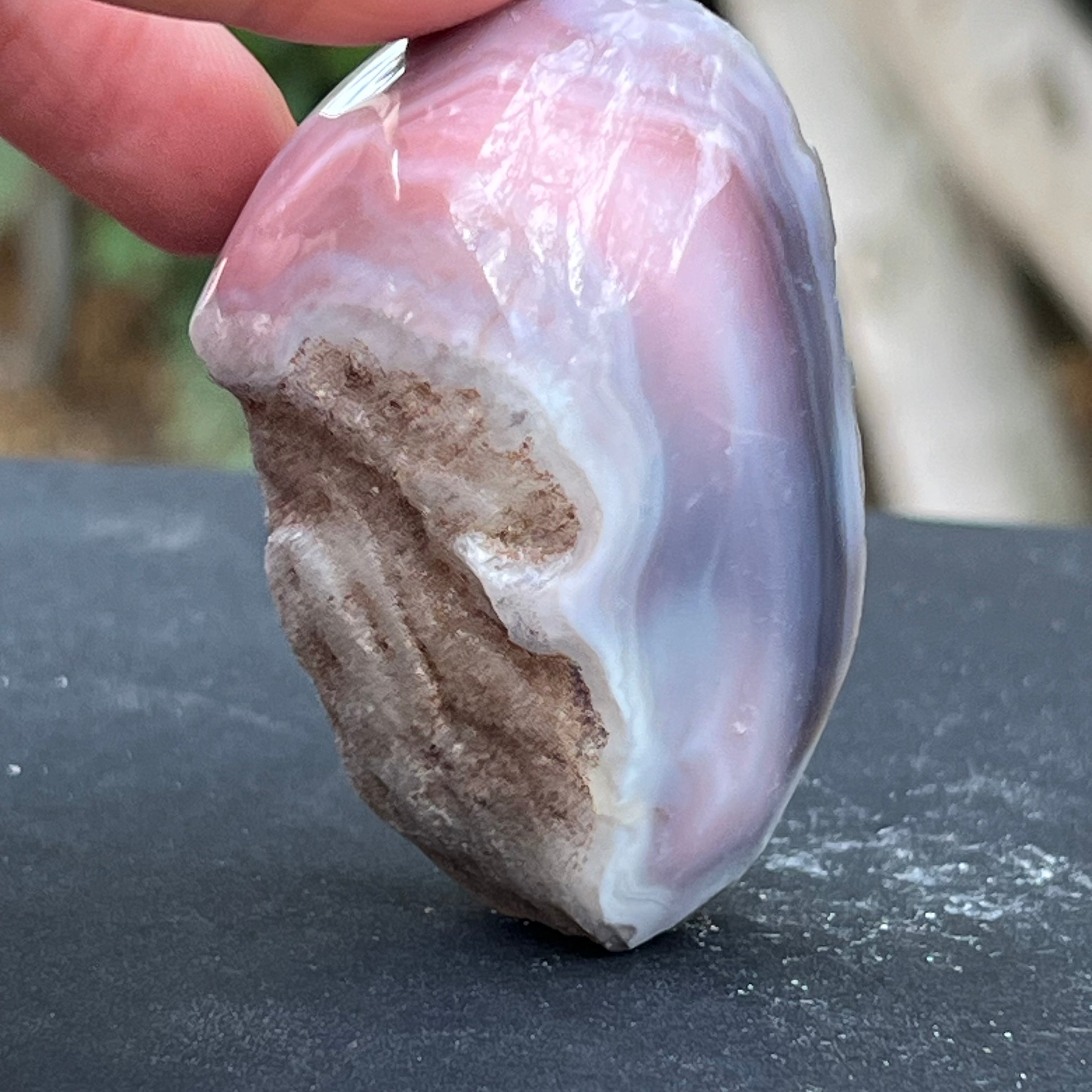 Agat de Botswana, nodul agat river model 5