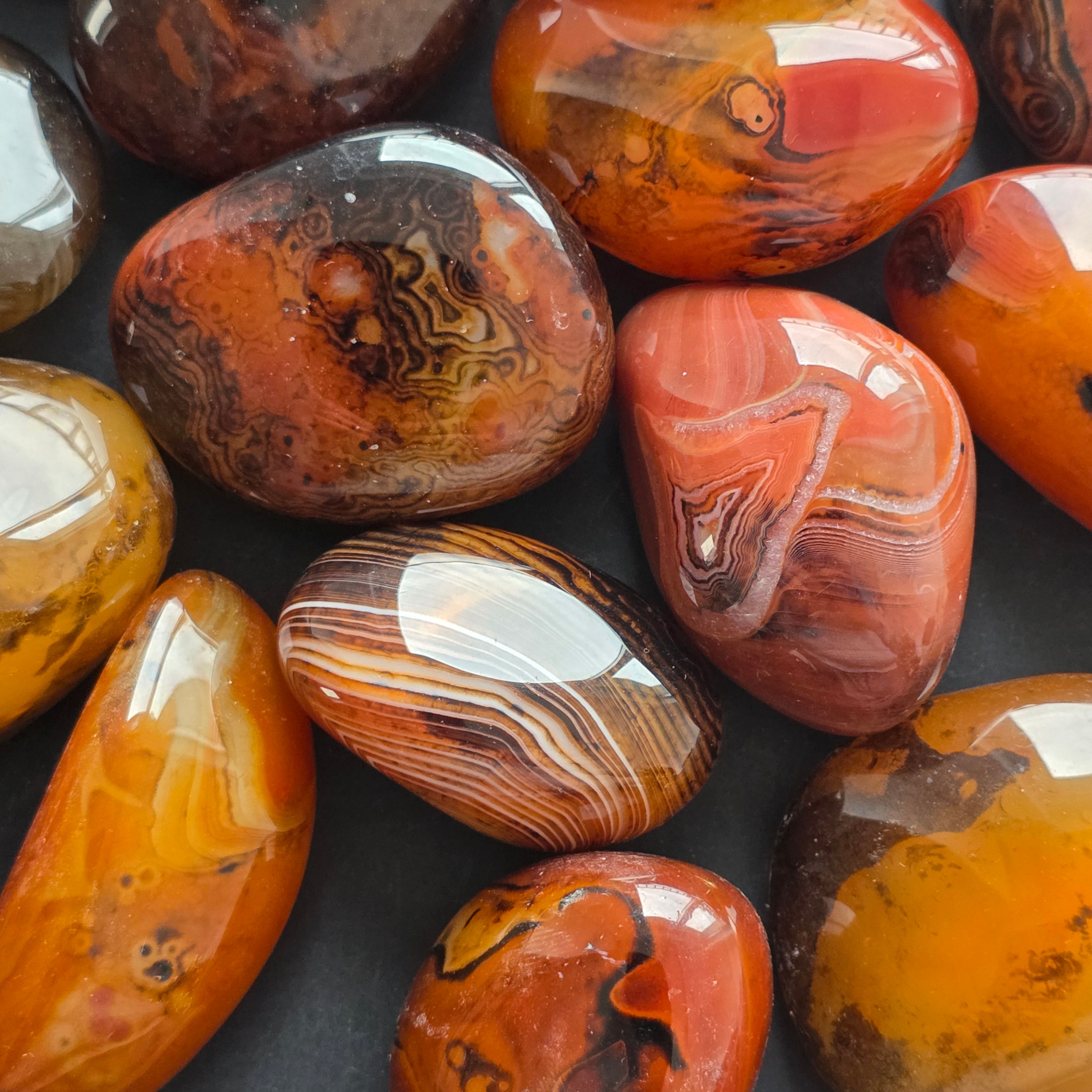 Agat dungat palmstone