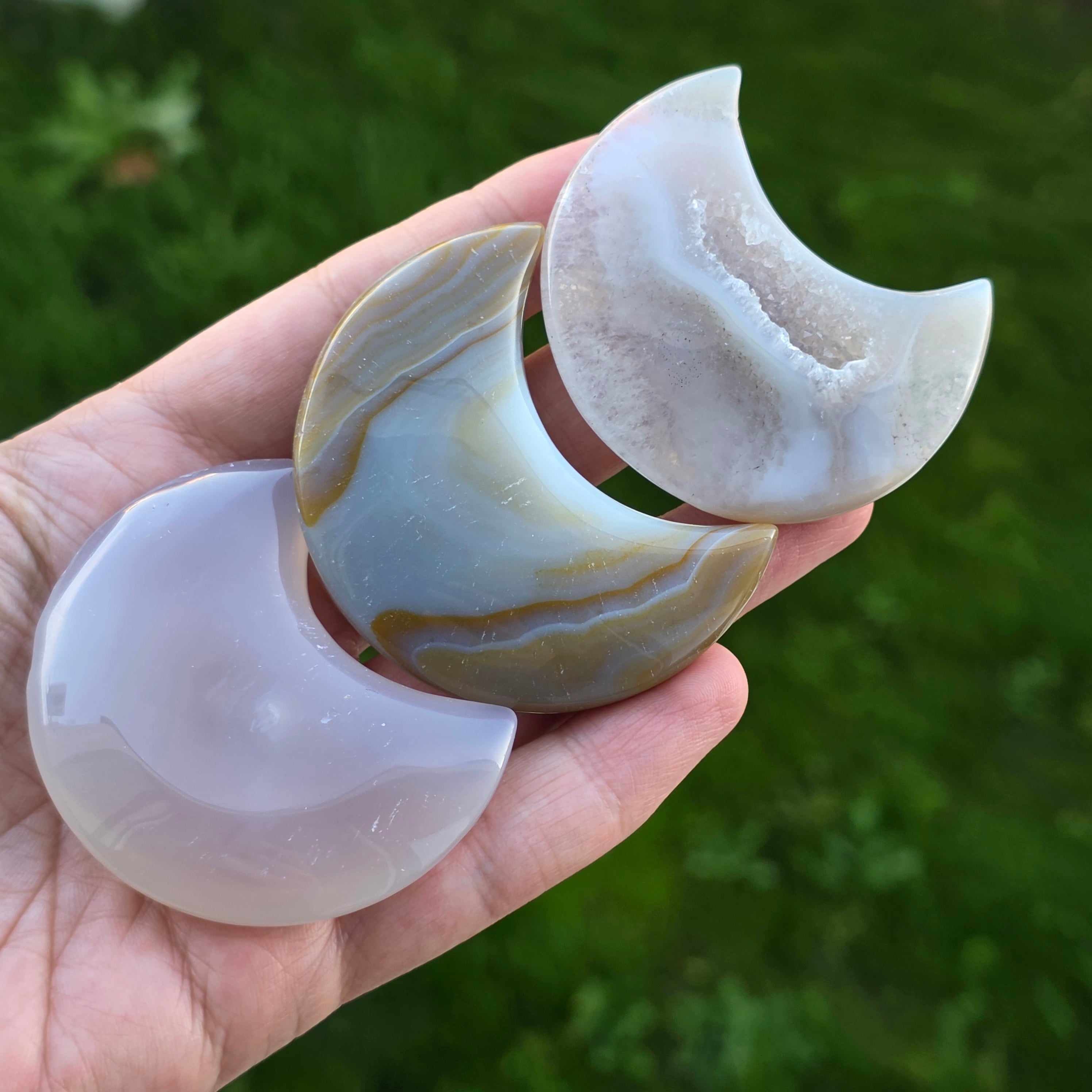 Agat gri model Luna