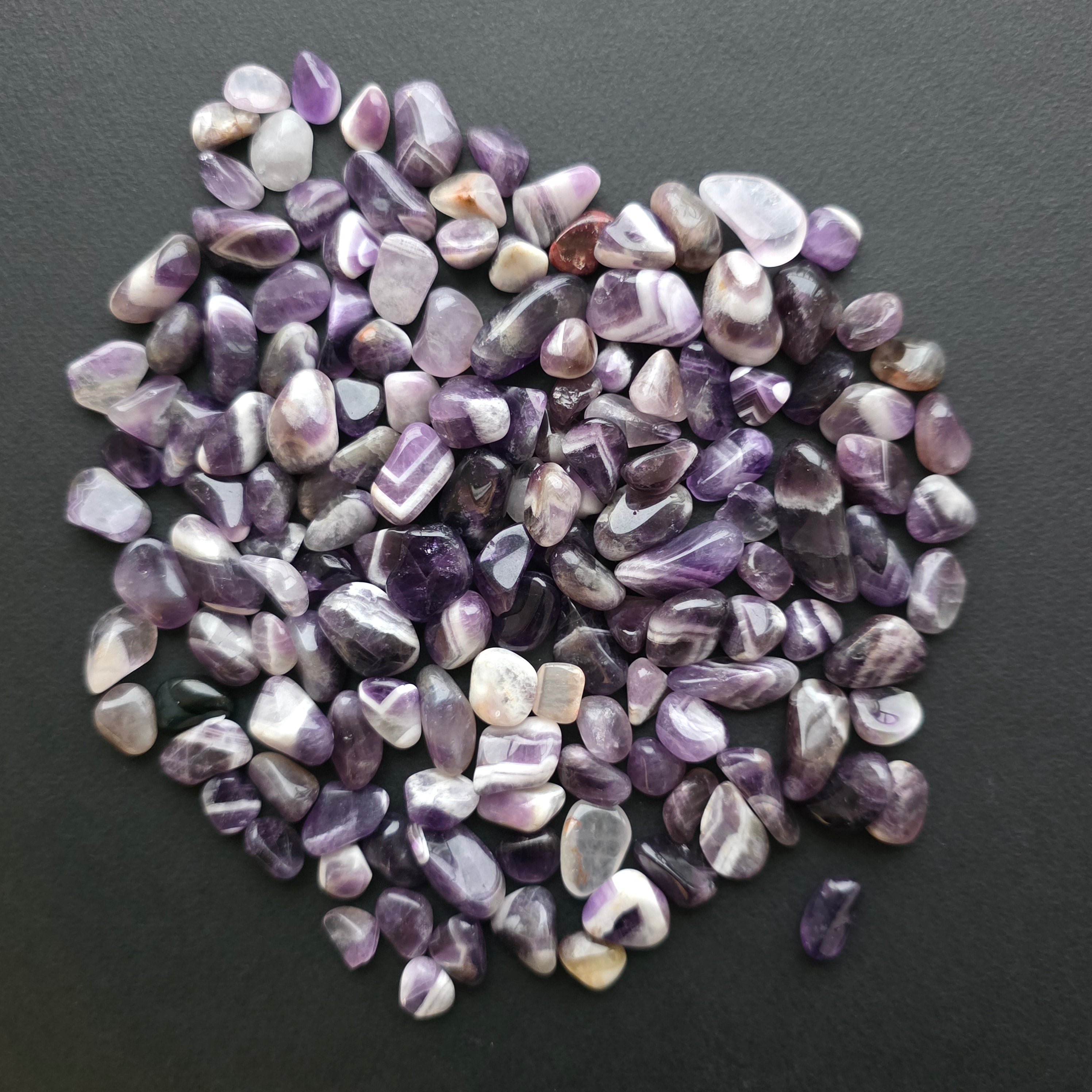 Ametist chevron Zambia chipsuri 1 kg