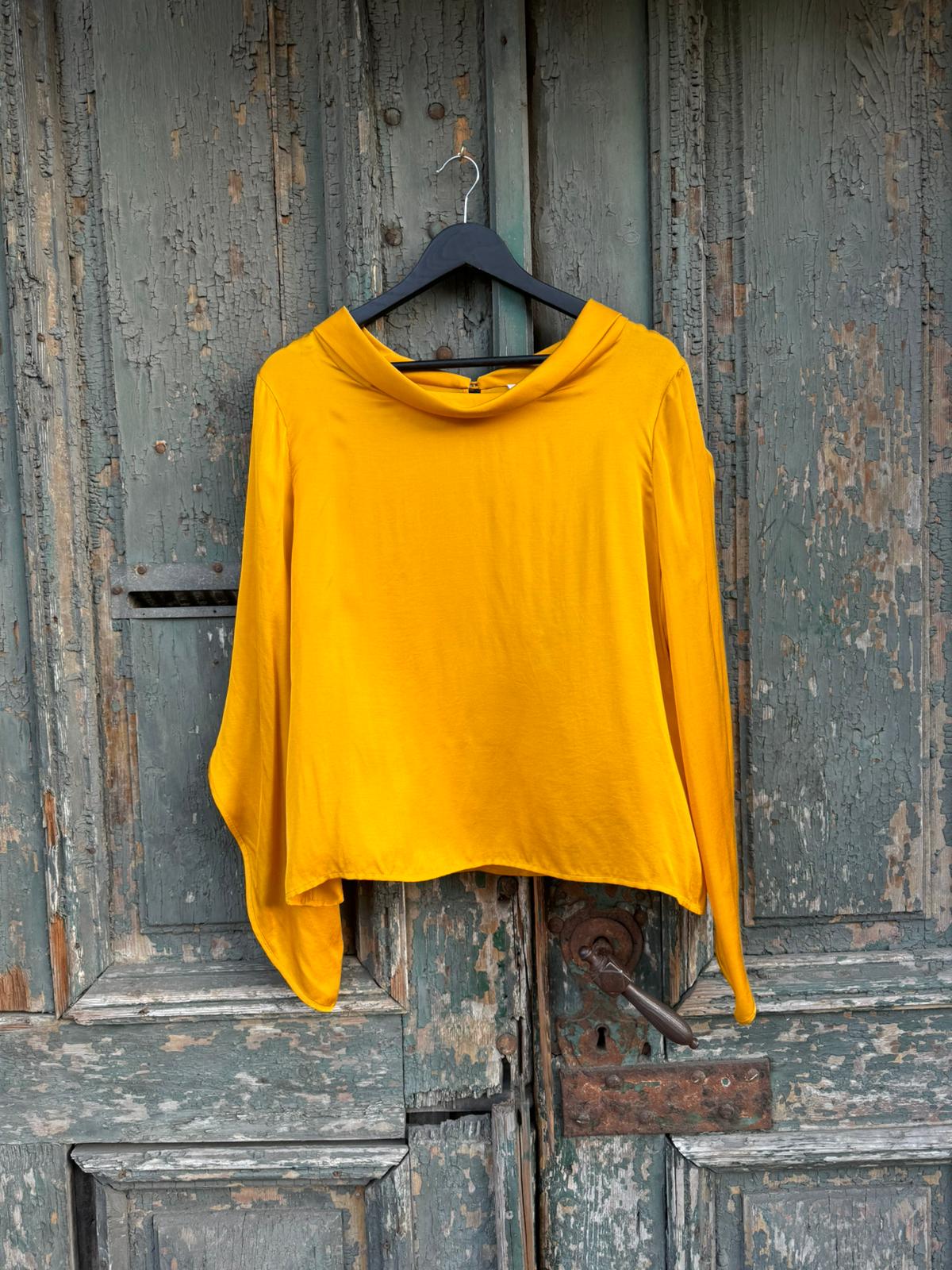 Atelier Bolero - Cămașă cu mâneci lalea Yellow - 40 EU