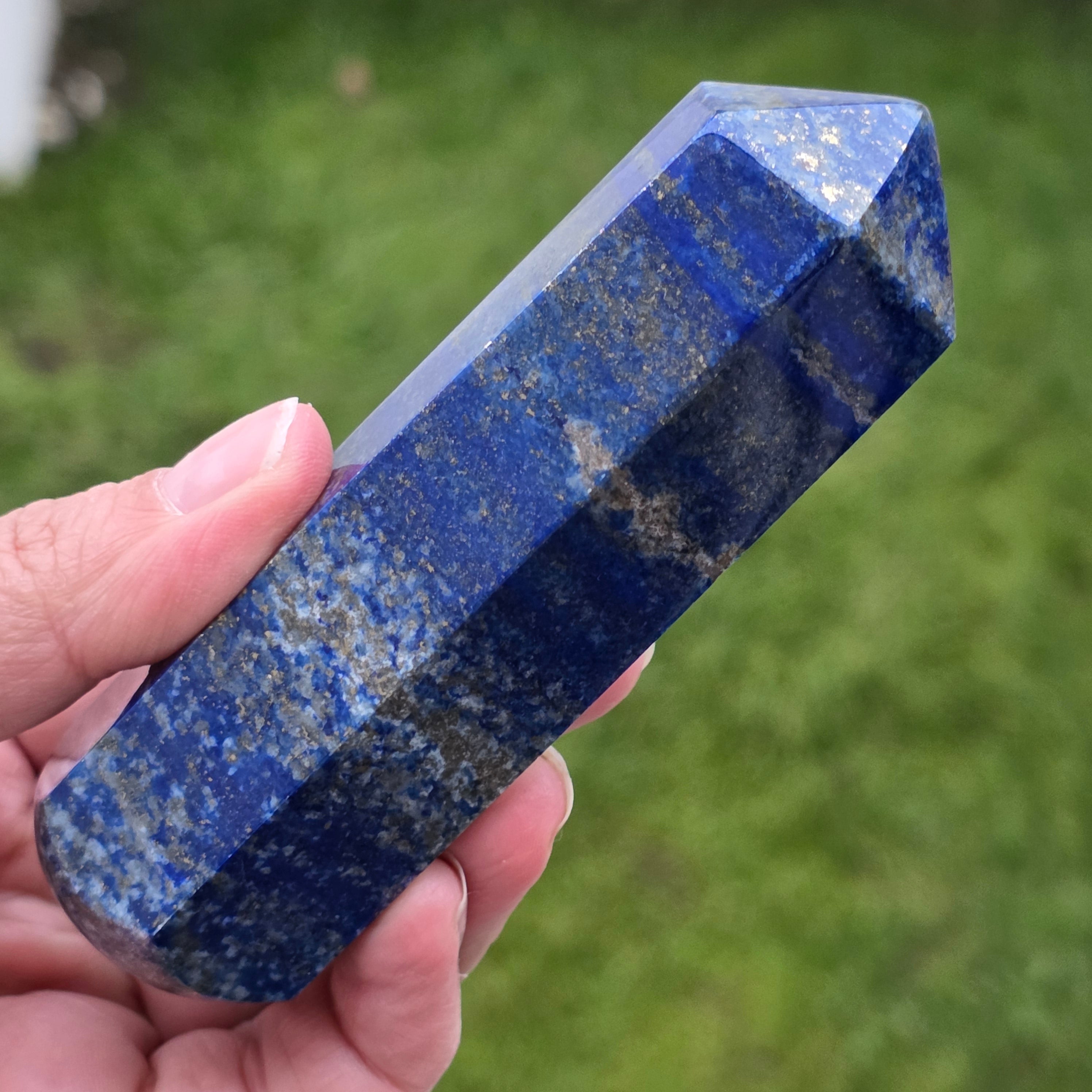 Bagheta masaj pencil lapis lazuli | Model 1