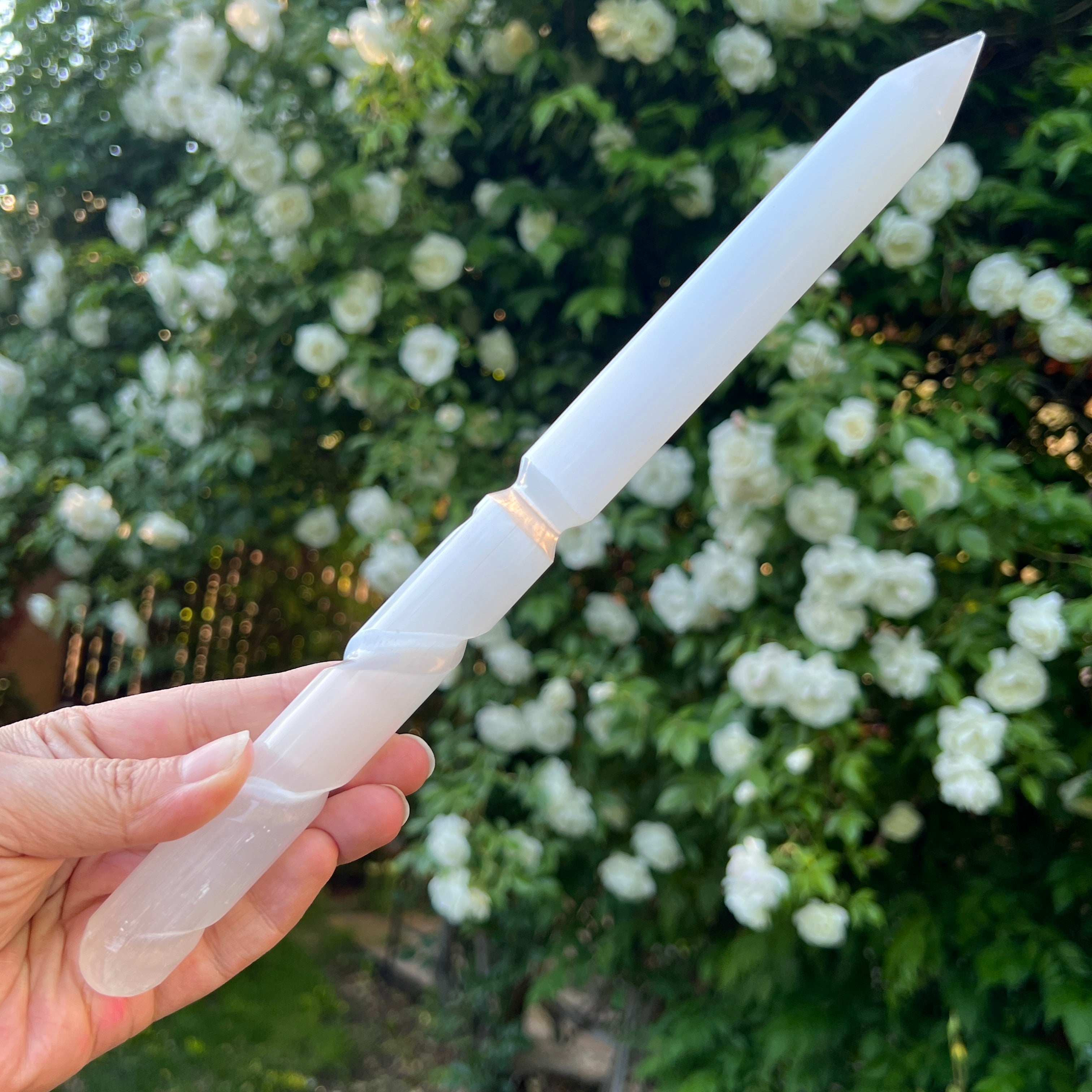 Bagheta selenit rod 30 cm
