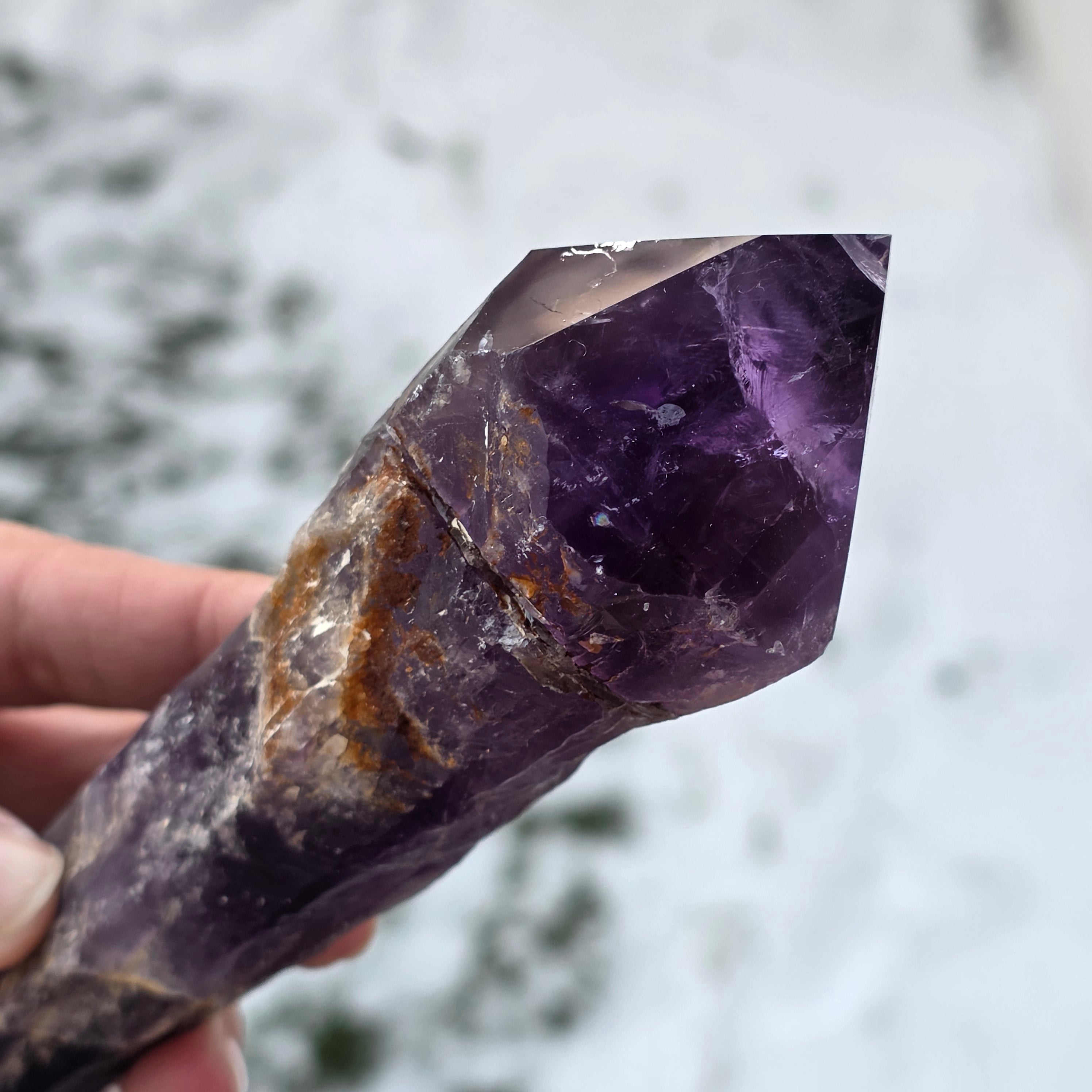 Bagheta / varf ametist Bahia XL | Model 3