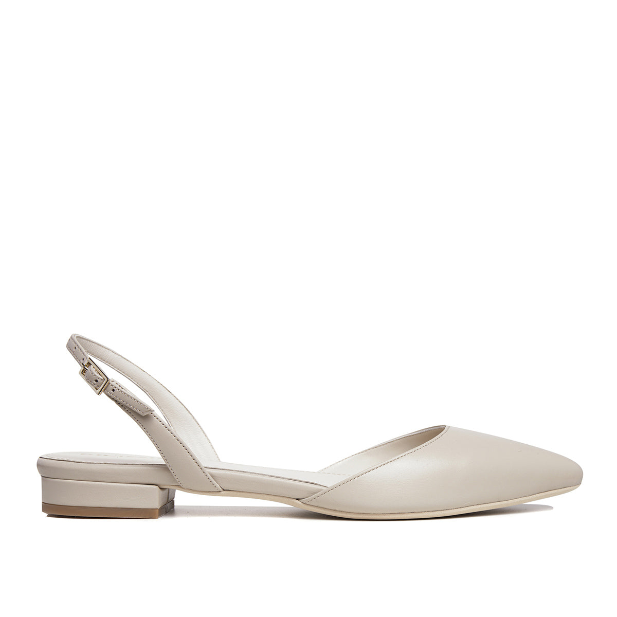Balerini Alice, Piele Naturala, Grej - 41 / 9.5cm