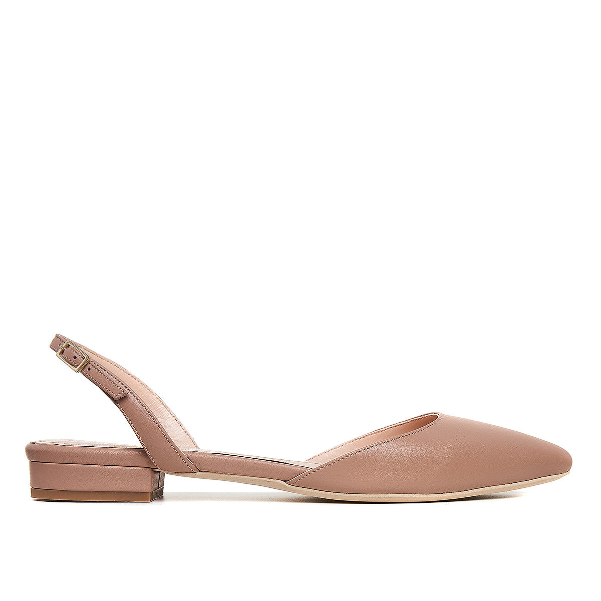 Balerini Alice, Piele Naturala, Nude - 34.5 / 1cm