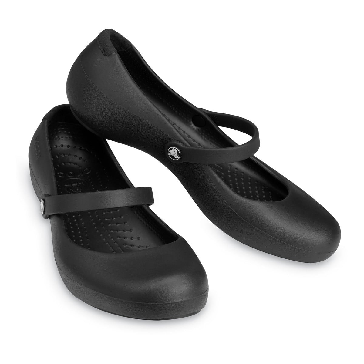 Balerini Crocs Alice Work Negru - Black - poza 5