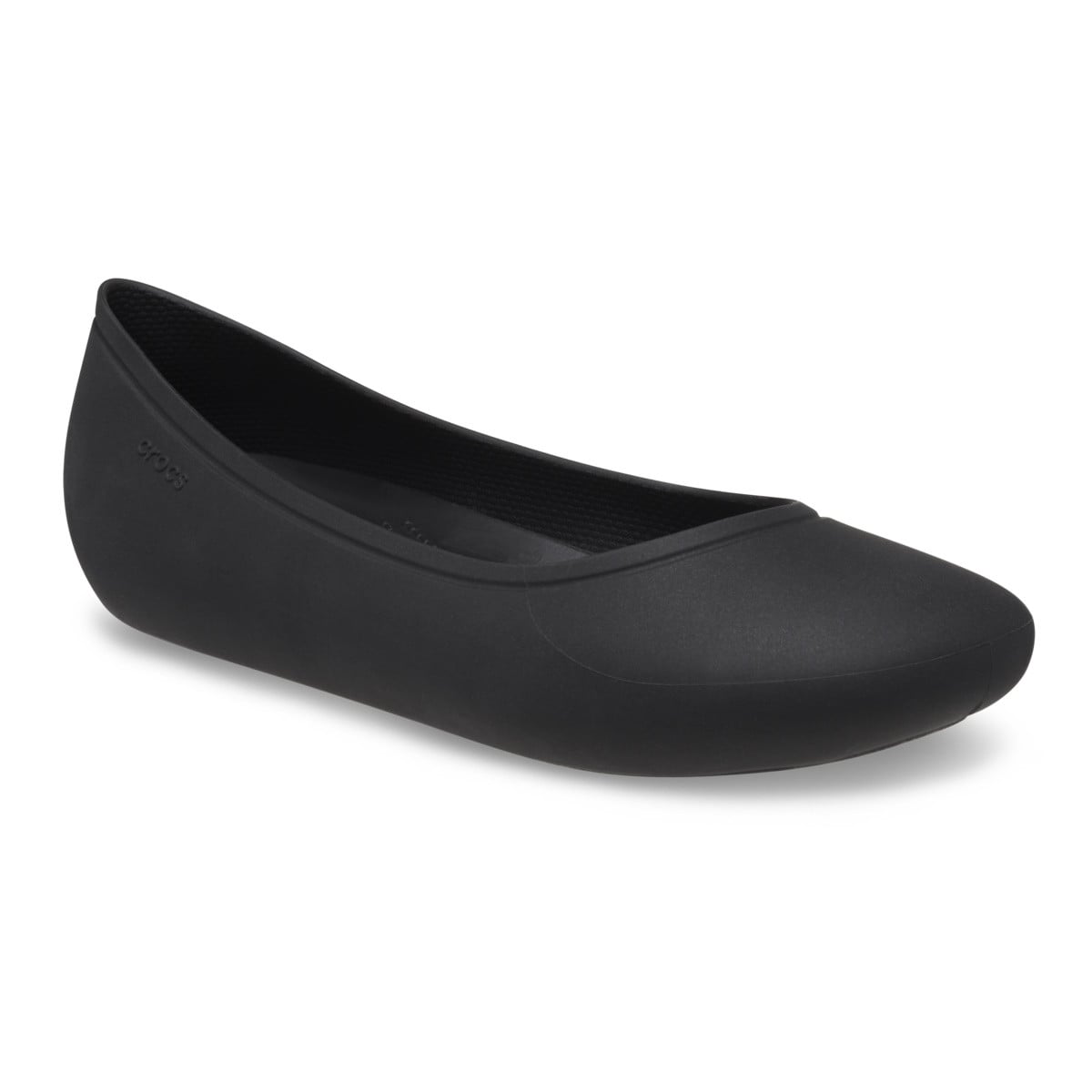Balerini Crocs Brooklyn Flat Negru - Black - poza 1