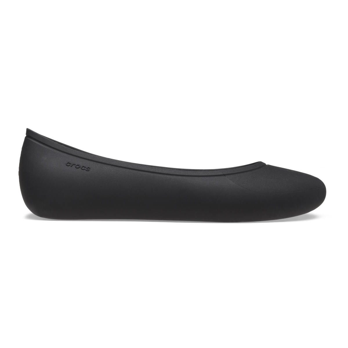Balerini Crocs Brooklyn Flat Negru - Black - poza 2