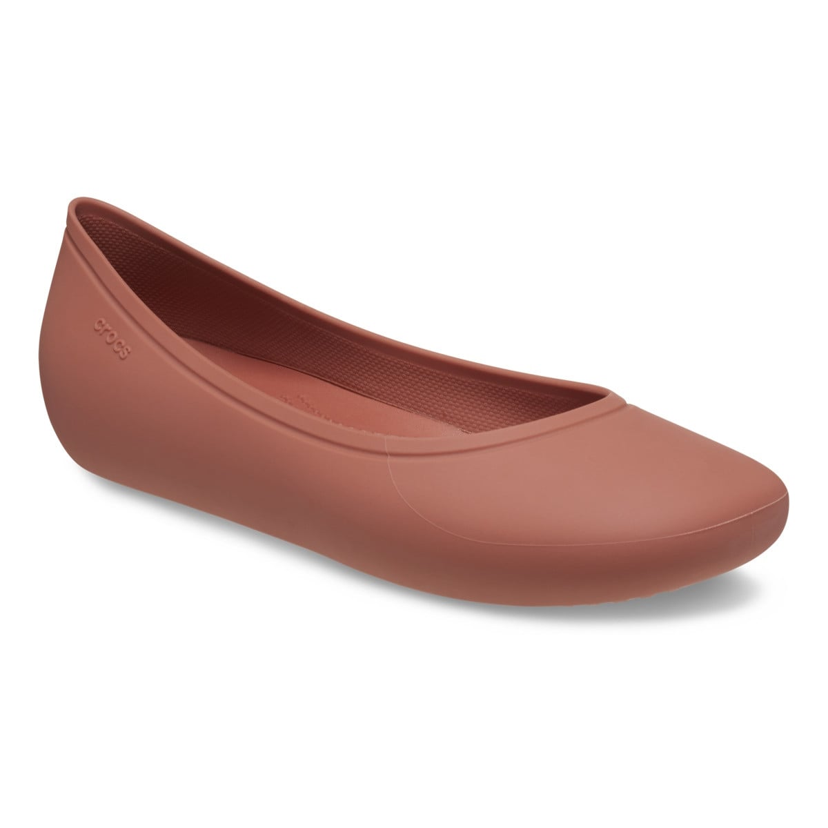 Balerini Crocs Brooklyn Flat Rosu - Spice - poza 1