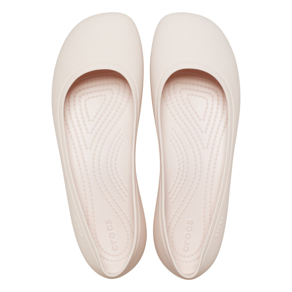 Balerini Crocs Brooklyn Flat Roz - Quartz - poza 5