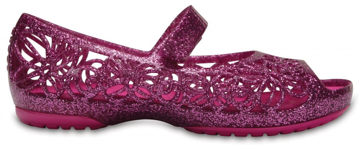 Balerini Crocs Kids' Isabella Glitter Flat Mov - Wild Orchid