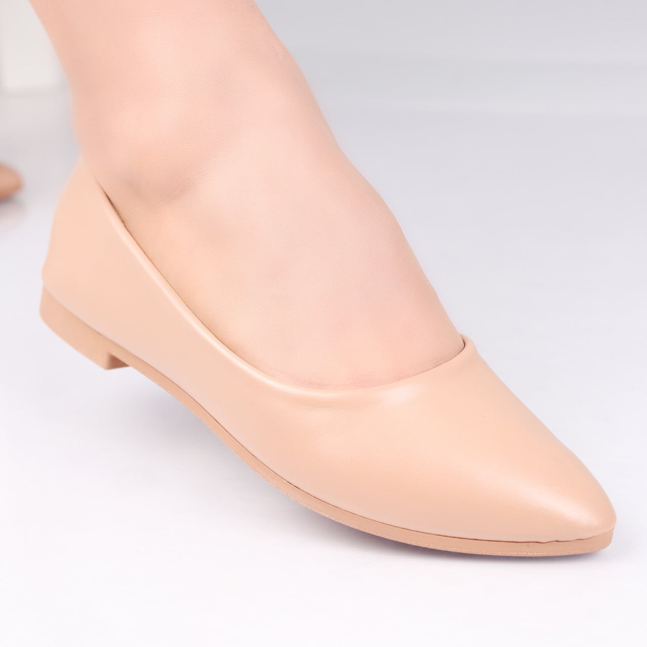 Balerini dama Kaki din Piele Ecologica Radina - poza 1