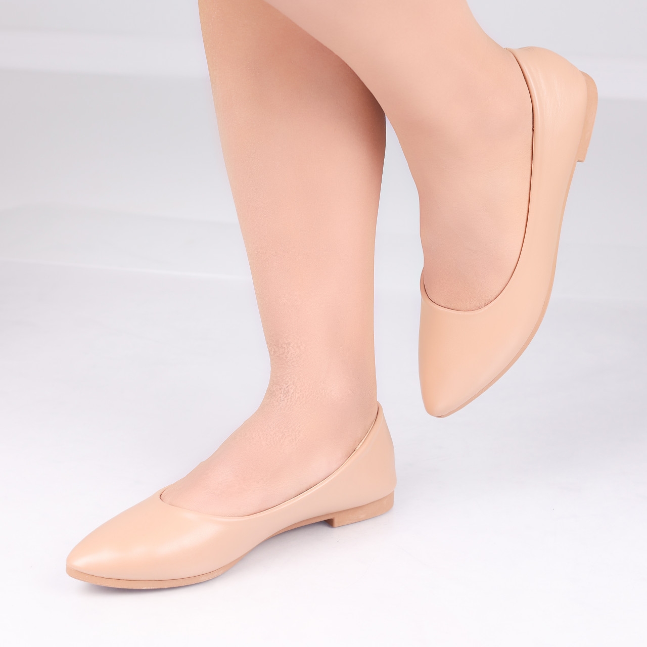 Balerini dama Kaki din Piele Ecologica Radina - poza 3