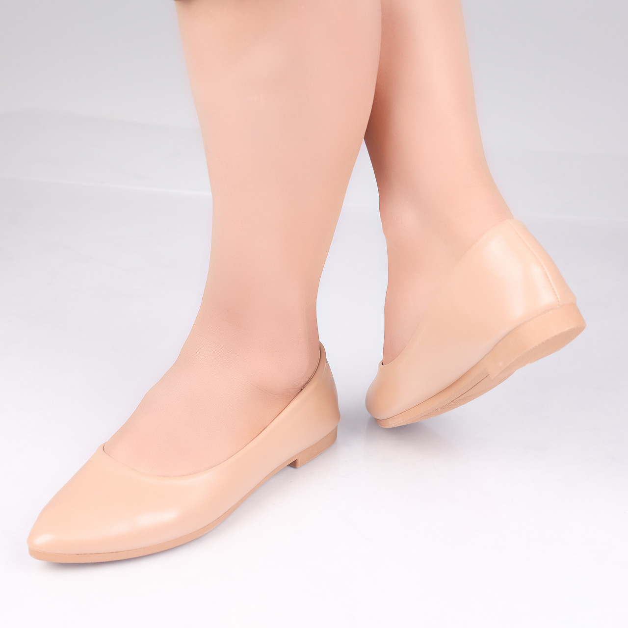Balerini dama Kaki din Piele Ecologica Radina - poza 4