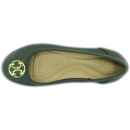 Balerini femei Crocs Marin Colorlite Disc Flat 202314-0P5 - poza 2