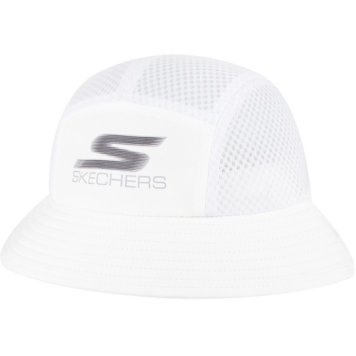 Basca unisex Skechers Liberated Mesh Bucket Hat ZBU13-WHT - poza 3