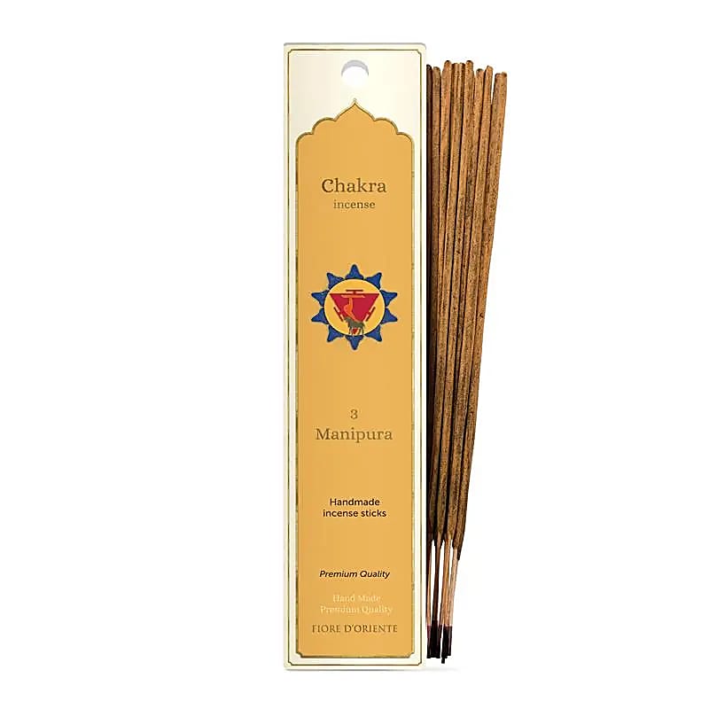 Bețișoare parfumate Fiore d’Oriente | Chakra incense Manipura