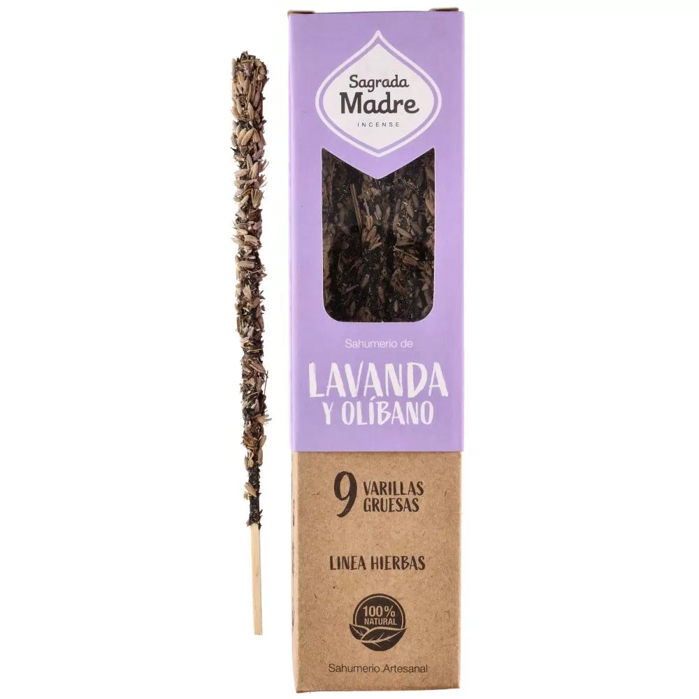 Bețișoare parfumate Lavender 17 cm - Sagrada Madre