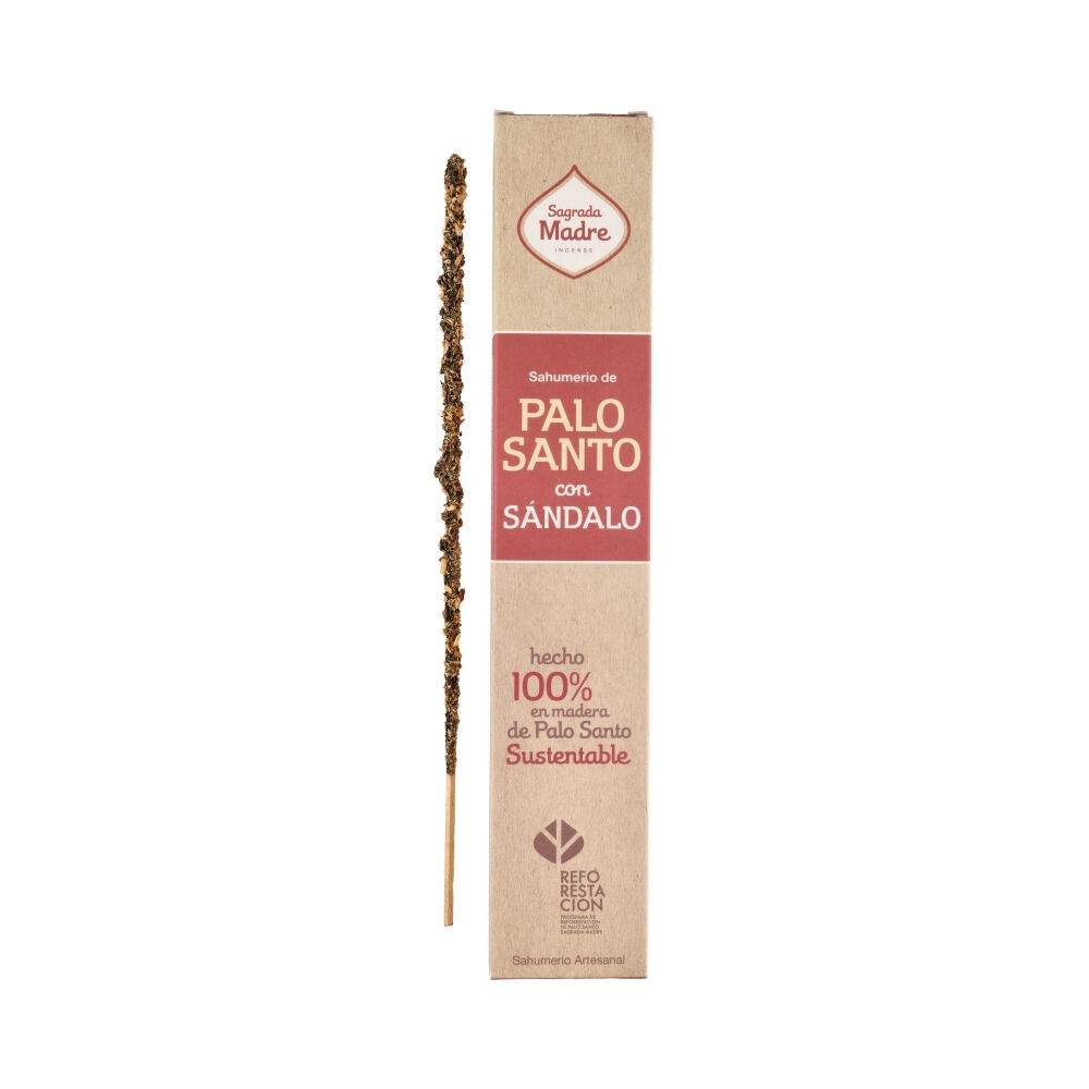 Bețișoare parfumate Palo Santo Sandalwood 23 cm - Sagrada Madre
