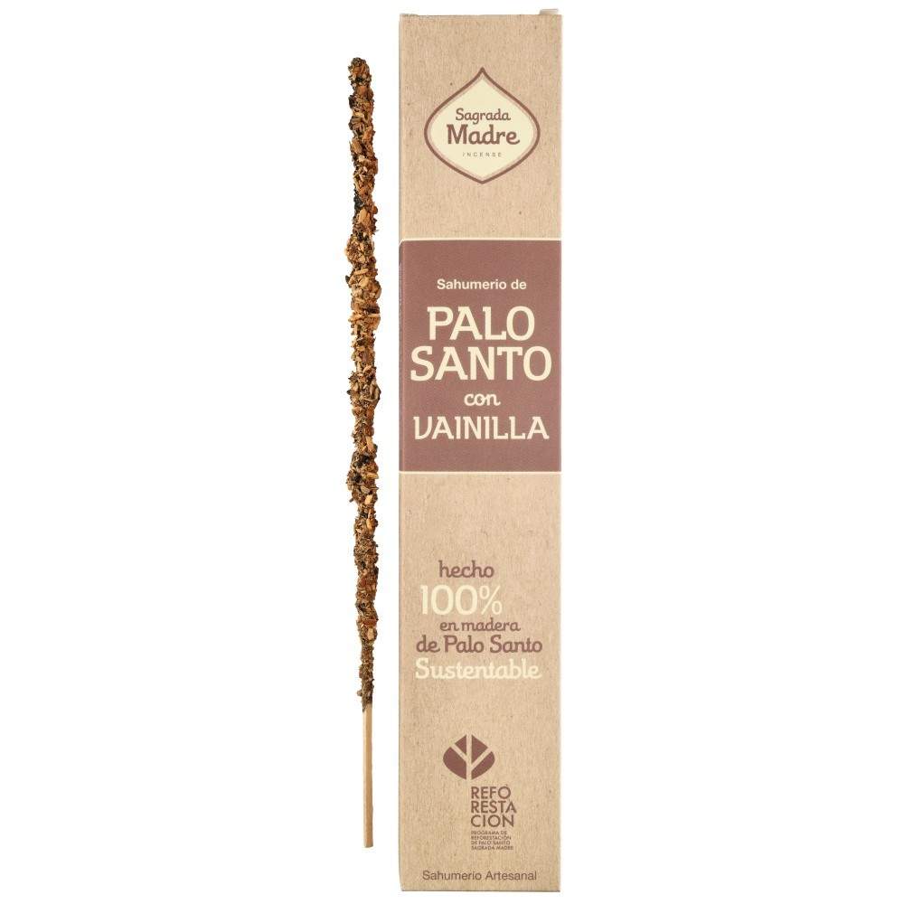 Bețișoare parfumate Palo Santo Vanilla 23 cm - Sagrada Madre