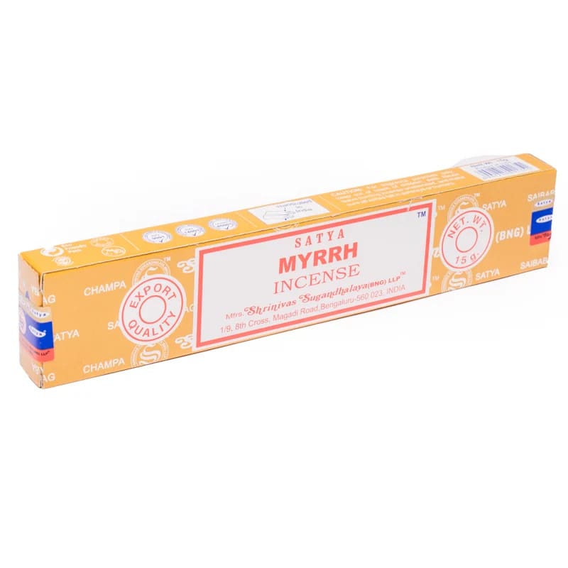 Bețișoare parfumate Satya Nag | Myrrh- Smirna