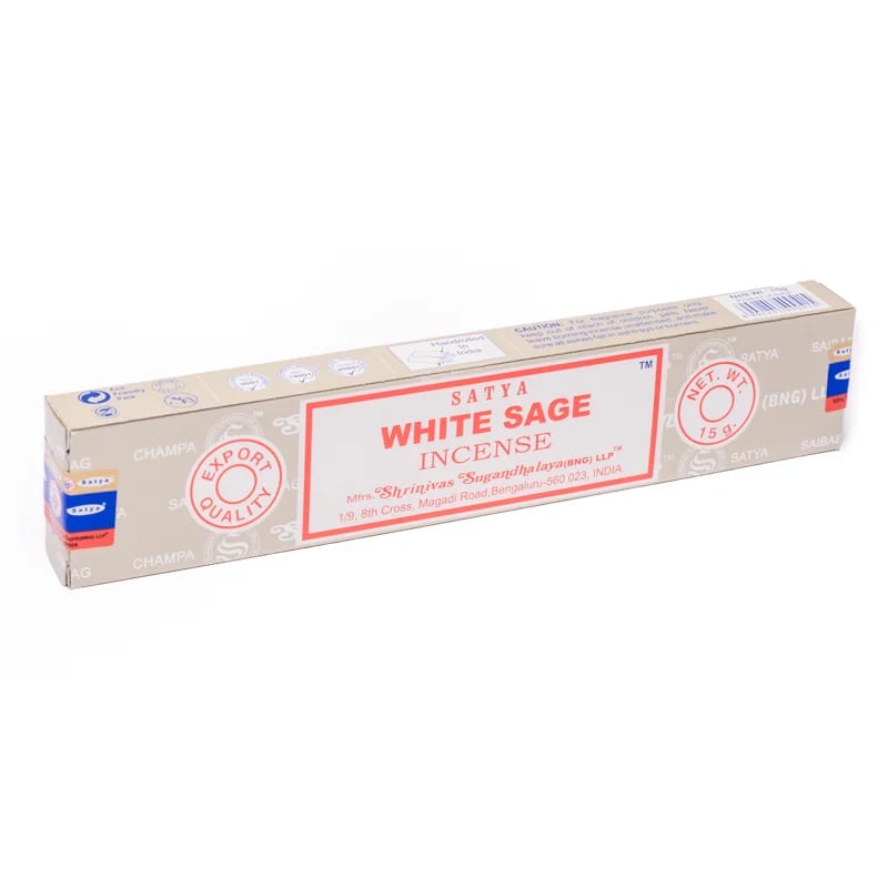 Betisoare parfumate Satya Nag -WHITE SAGE – Incense Sticks