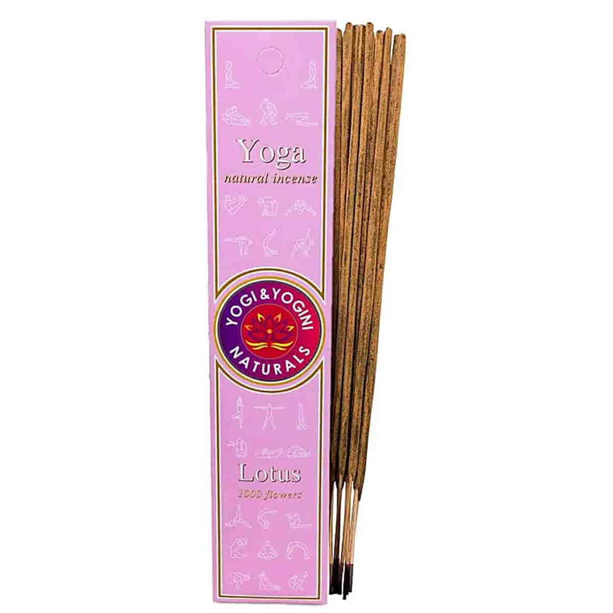 Bețișoare parfumate Yogi & Yogini Naturals | Yoga Lotus - Vanilla