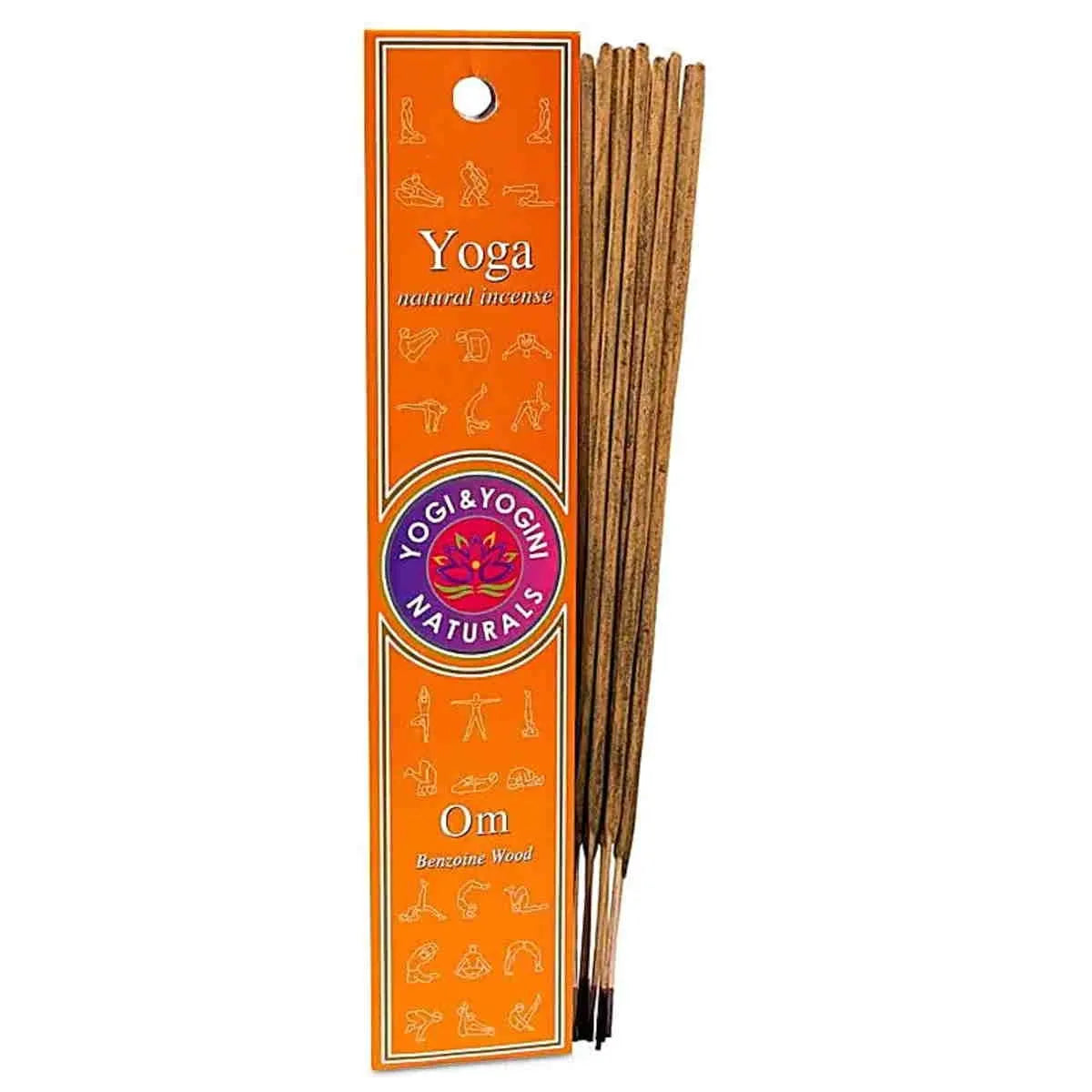 Bețișoare parfumate Yogi & Yogini Naturals | Yoga OM