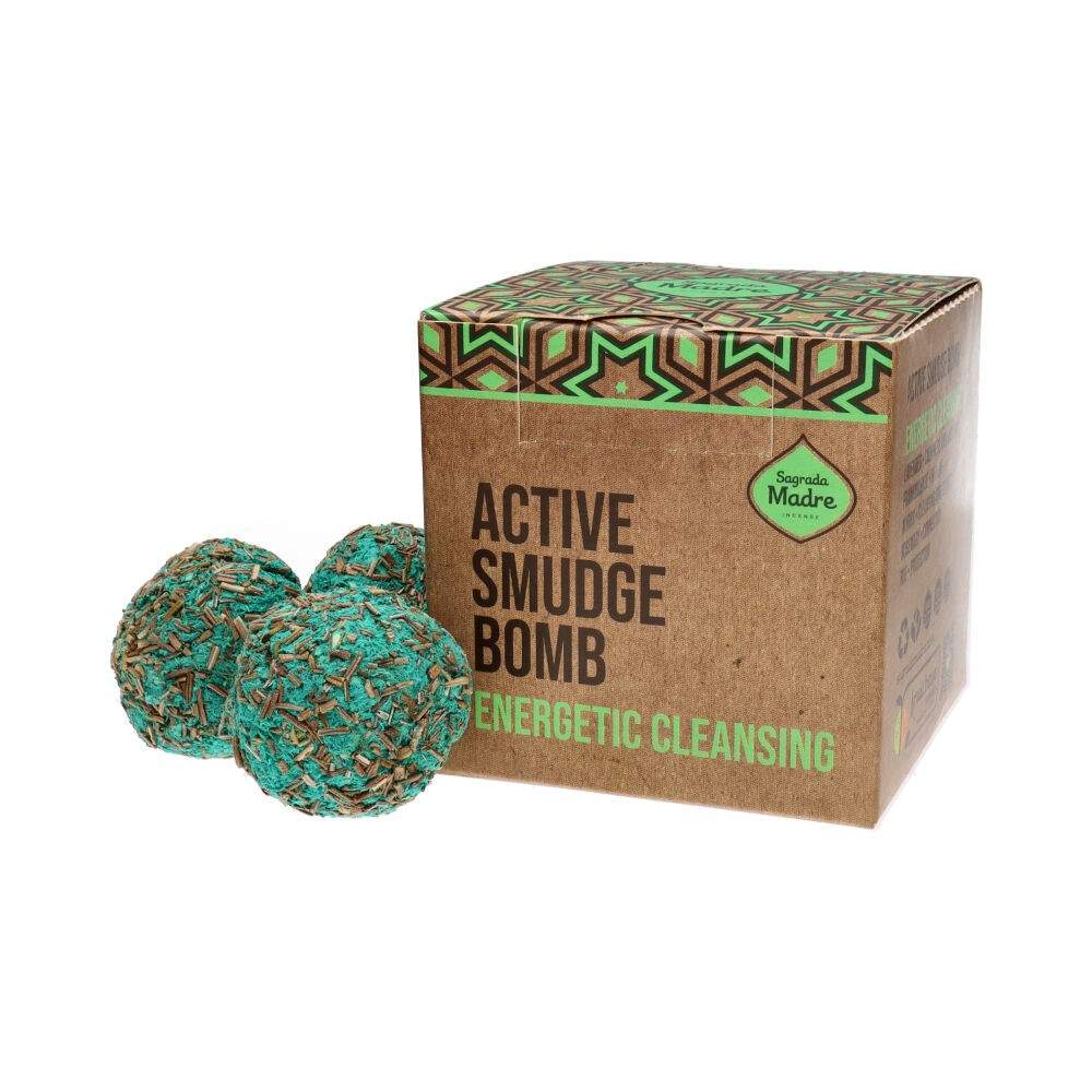 Bile de fumigatie Sagrada Madre, set 8 bucati Energetic Cleansing