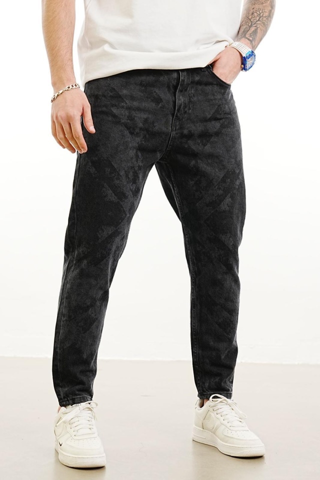 BLUGI BOYFRIEND FIT CLASIC BLACK BGAS1153(9621) (MĂRIME: 36)