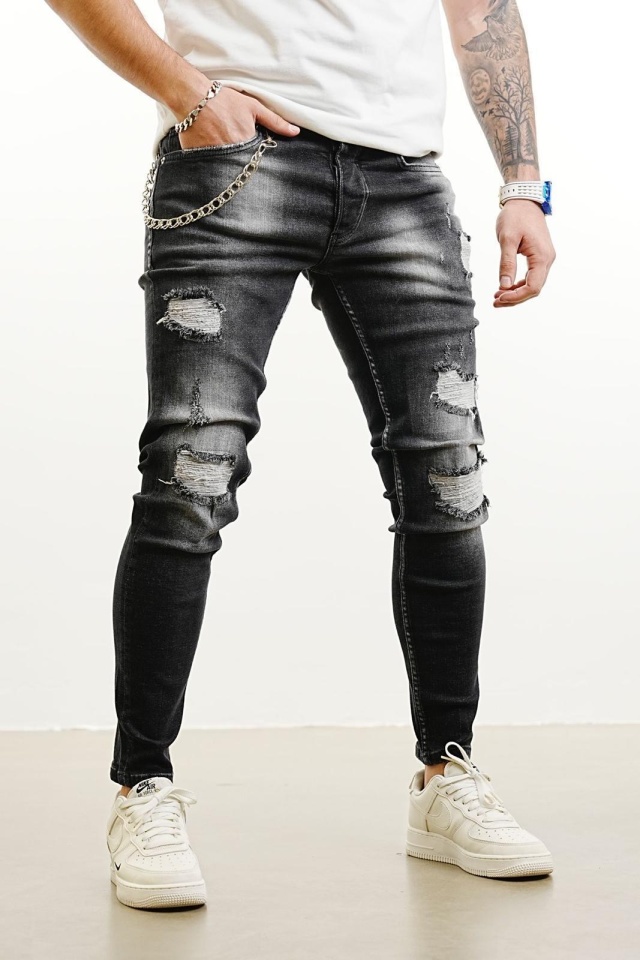 BLUGI MVP CU PETICE SLIM FIT BLACK BGAS1138(9771) (MĂRIME: 32)