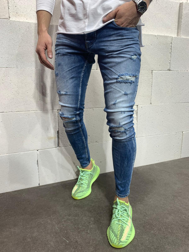 BLUGI ZGARIATI SLIM BLUE BGAS364(5009) (MĂRIME: 30)